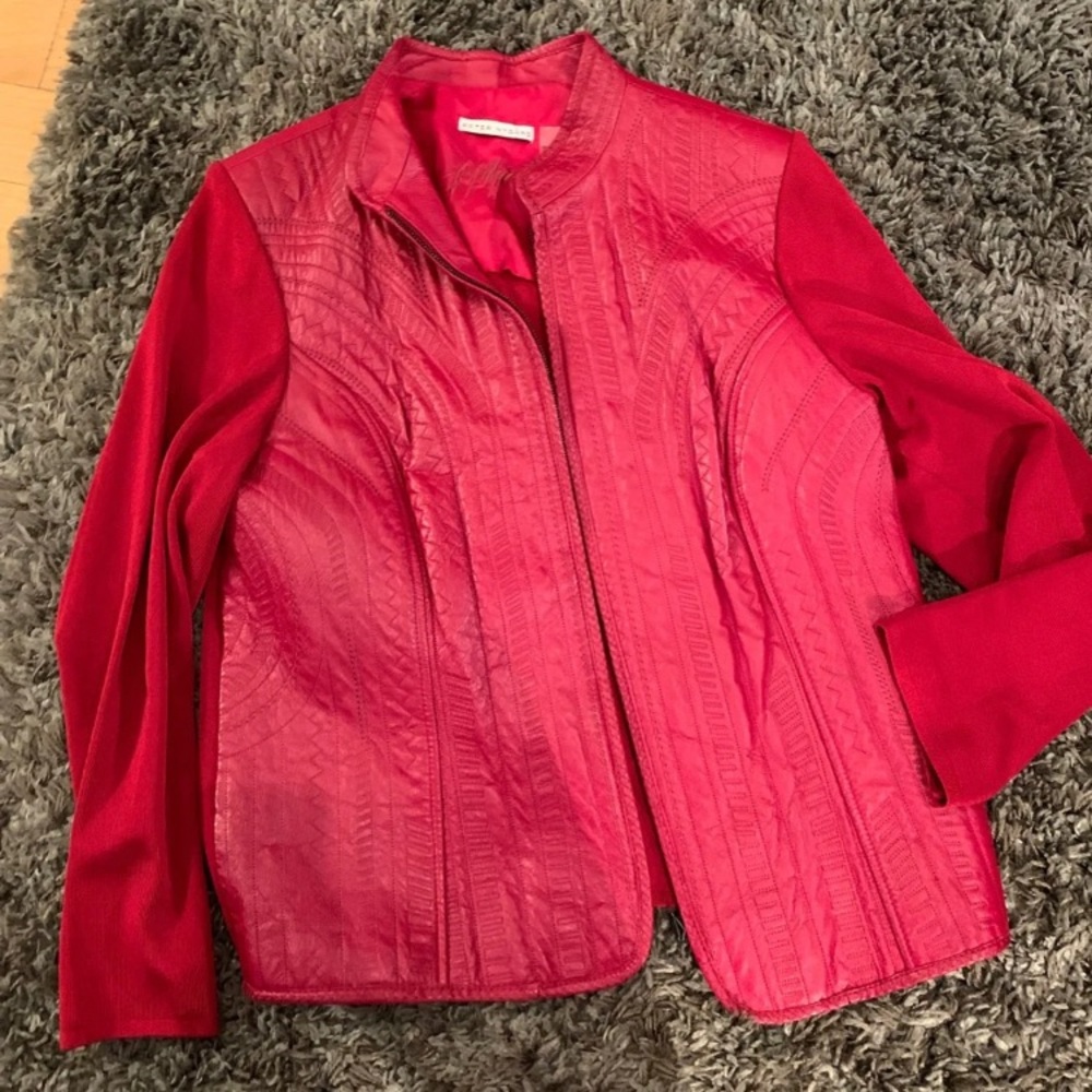 Peter Nygard Leather Jacket